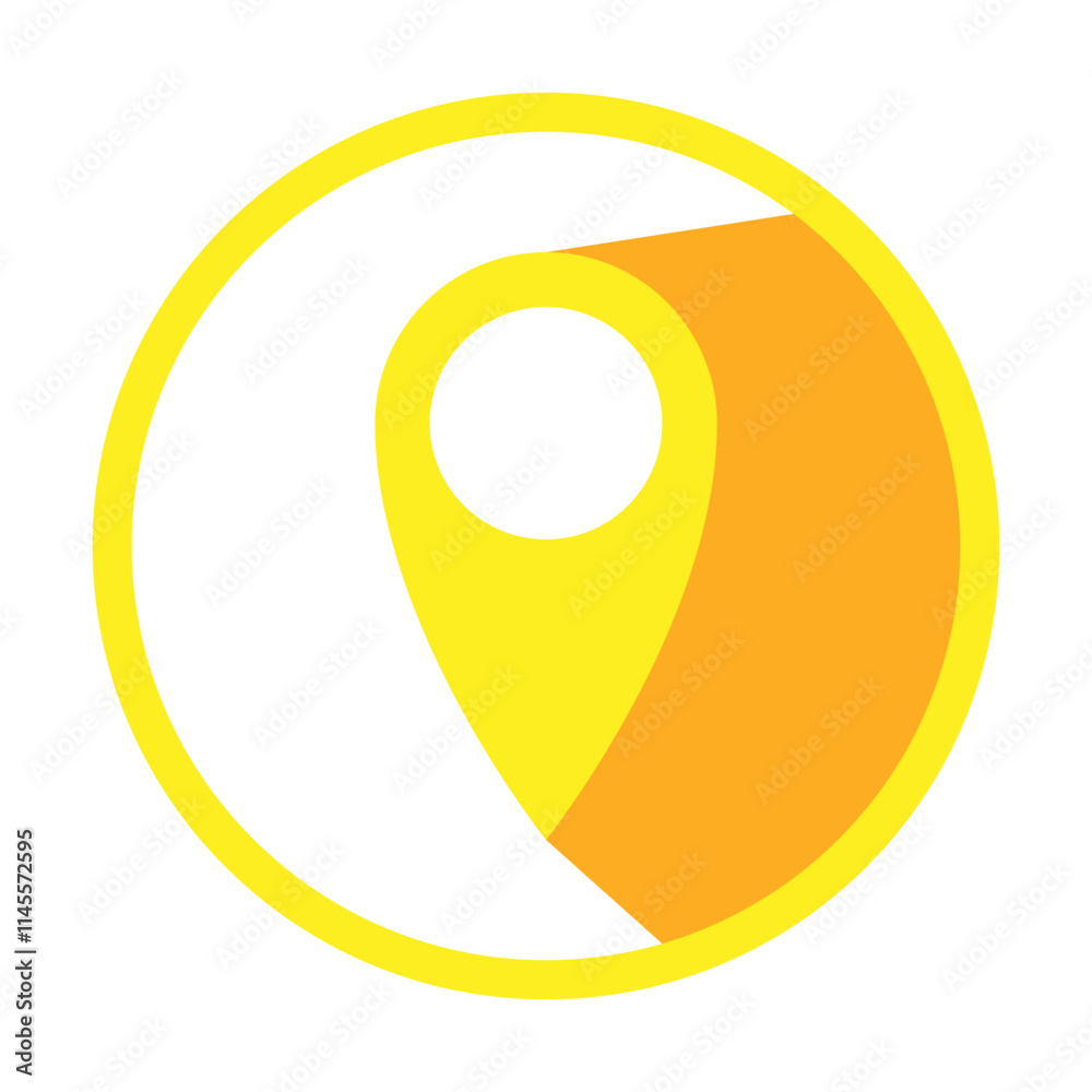 Pin Location Vector Icon Pin Location Vector Icon