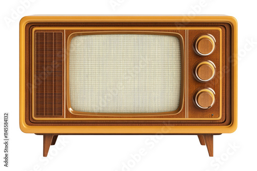 Retro television design photo