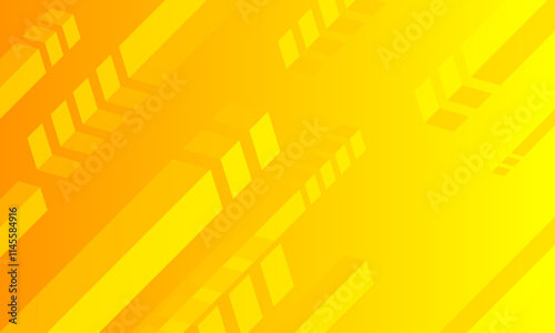 a bright backdrop featuring overlapping geometric shapes in yellow and orange, creating a dynamic and energetic composition suitable for backdrops, banners, or modern design applications.
