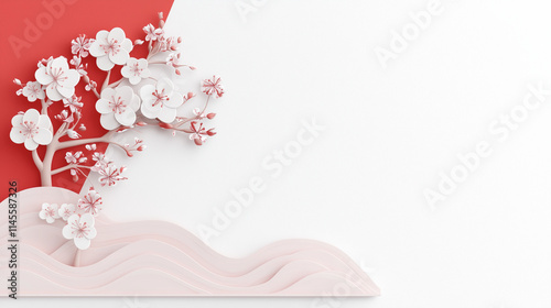Cherry Blossom Minimalism: ...