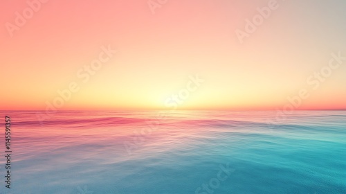 A gradient background featuring aqua and coral hues, enriched with a subtle noise texture for a playful and beach-inspired aesthetic, ultra-HD quality. --ar 16:9