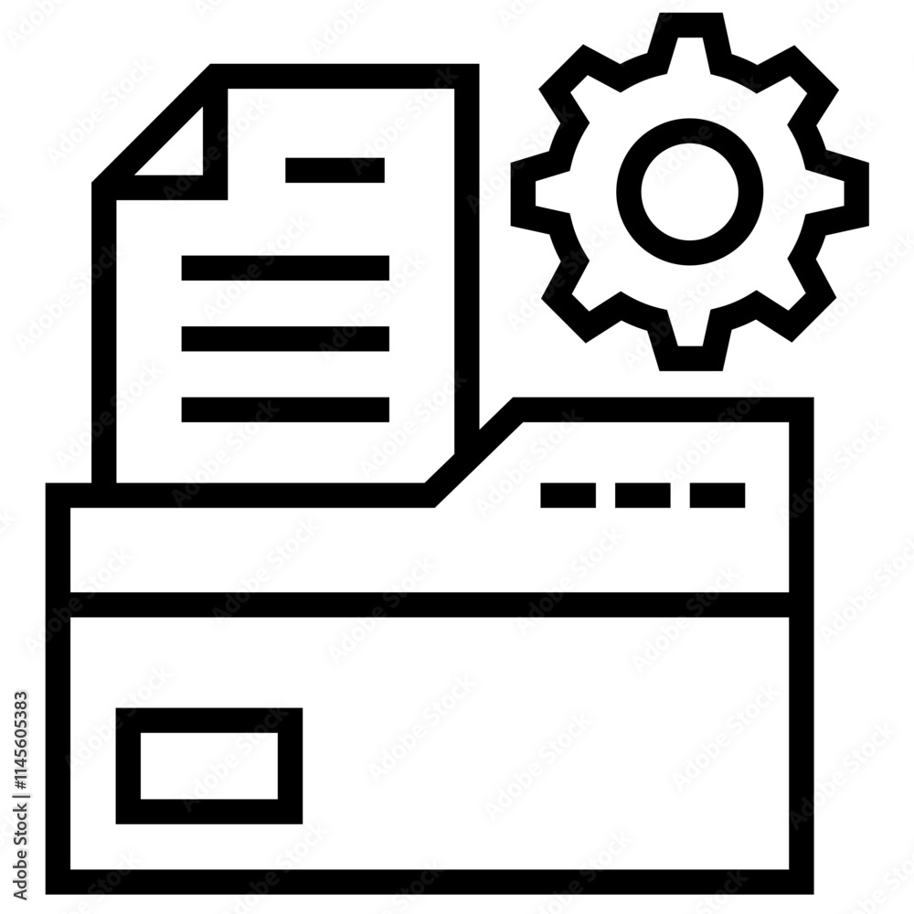 File Management Icon