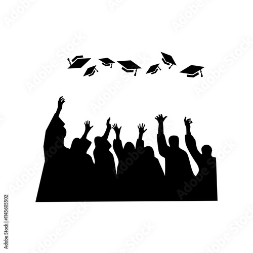 group of people in graduation gown