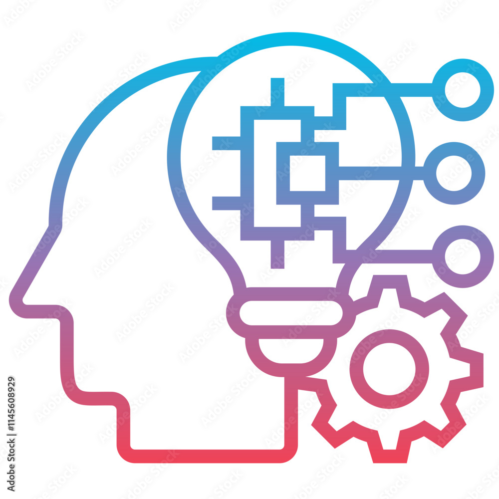 Artificial Intelligence Icon Artificial Intelligence Icon