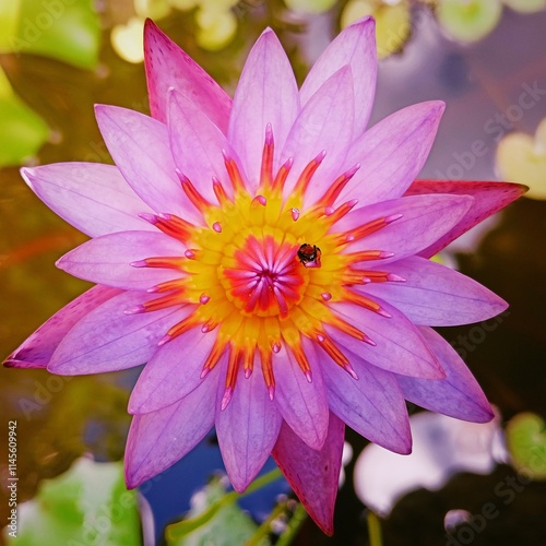 Beautiful lotus flowers 
