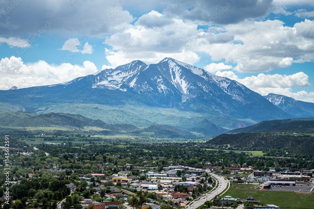 Carbondale scenic Mt Sopris view