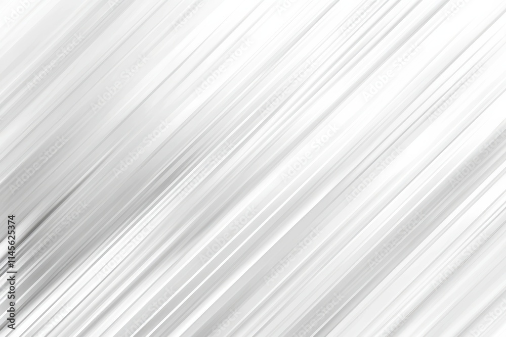 Obraz premium Light Gray and White Diagonal Stripes Background