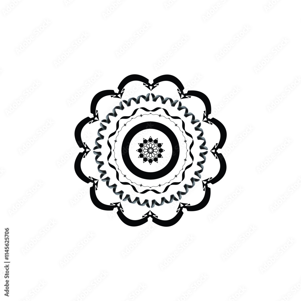 Mandala line Drawing for print or use as Embroidery design Mandala line Drawing for print or use as Embroidery design