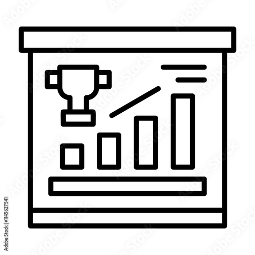 Success Outline Style Icon