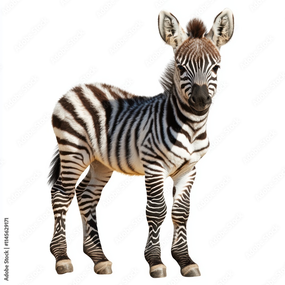 Unique baby zebra stripes in natural habitat wildlife photography high fidelity capture of nature's beauty Unique baby zebra stripes in natural habitat wildlife photography high fidelity capture of nature's beauty