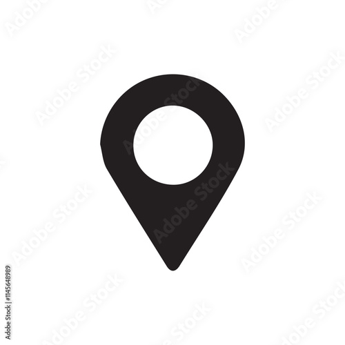 Location icon. Map pin icon.Address place icon symbol. Location icon collection. Vector Illustration eps 10