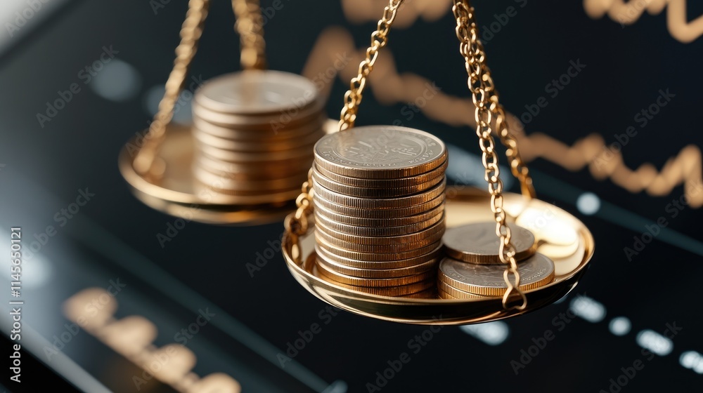Balancing Coins on Scales for Financial Analysis Balancing Coins on Scales for Financial Analysis