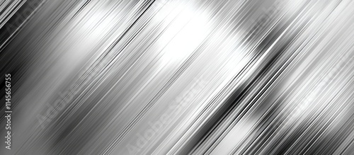 Silver gradient background with dynamic metallic texture and soft highlights creating a modern and sleek visual effect for design projects. photo