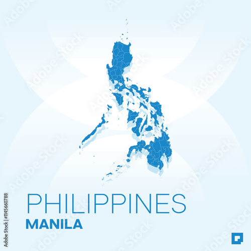 Philippines vector map, Vector map of Philippines, editable eps, AI files, Vector illustration of Philippines vector map