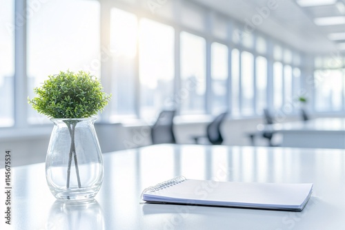 Wallpaper Mural Modern Office Interior Design with Plant Torontodigital.ca