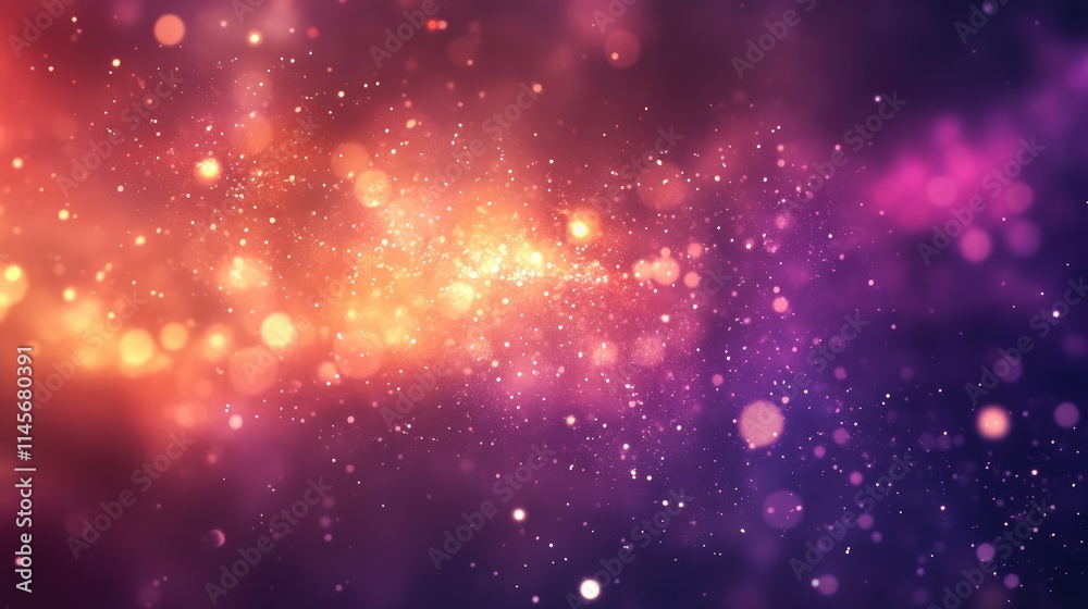 Vibrant abstract bokeh lights in purple and orange hues creating a dreamy blurred background suitable for a variety of creative projects Vibrant abstract bokeh lights in purple and orange hues creating a dreamy blurred background suitable for a variety of creative projects
