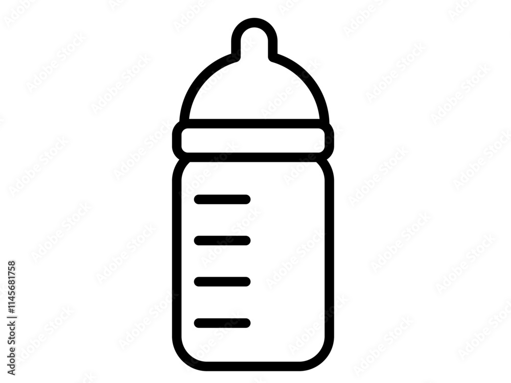 哺乳瓶のアイコン(授乳室のマーク) 哺乳瓶のアイコン(授乳室のマーク)