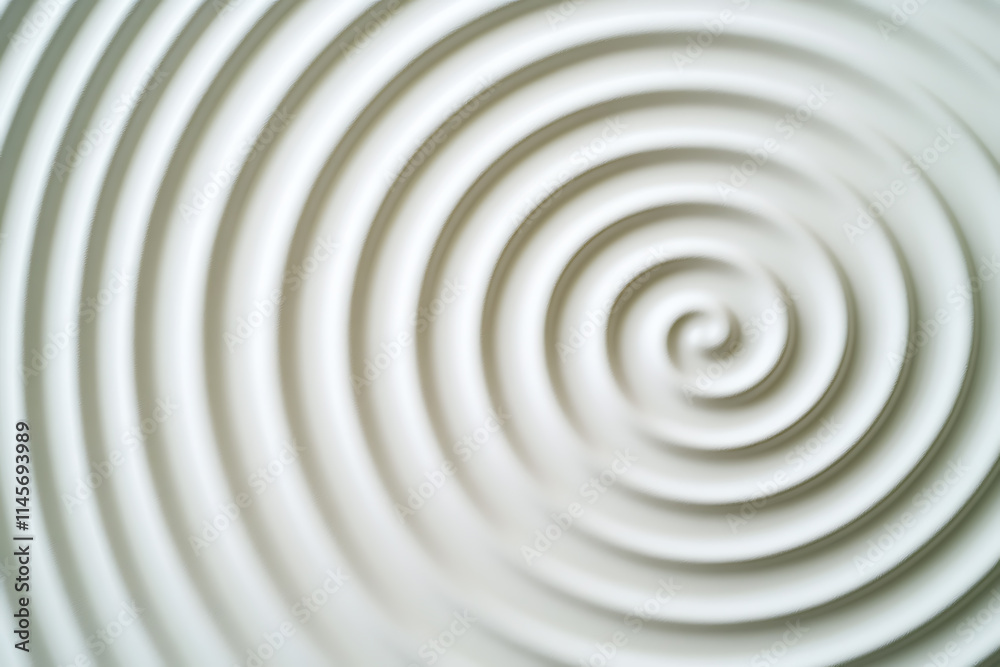 Serene Spiral Design: A Calm and Focused Abstract
