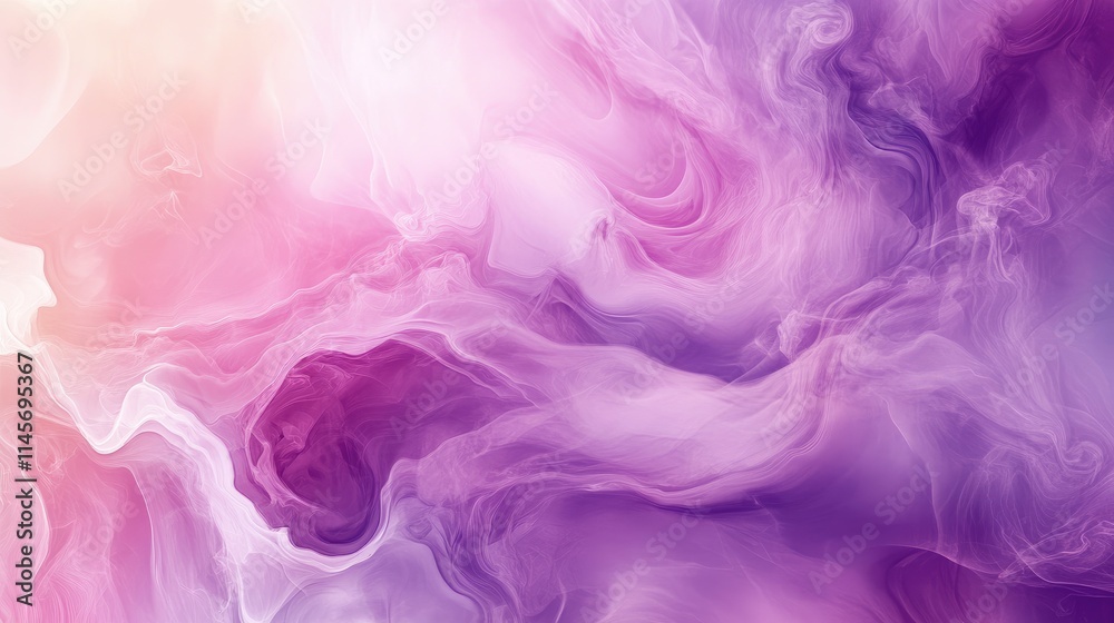 Purple and pink abstract smoke background with flowing textures and soft patterns for artistic and design applications Purple and pink abstract smoke background with flowing textures and soft patterns for artistic and design applications