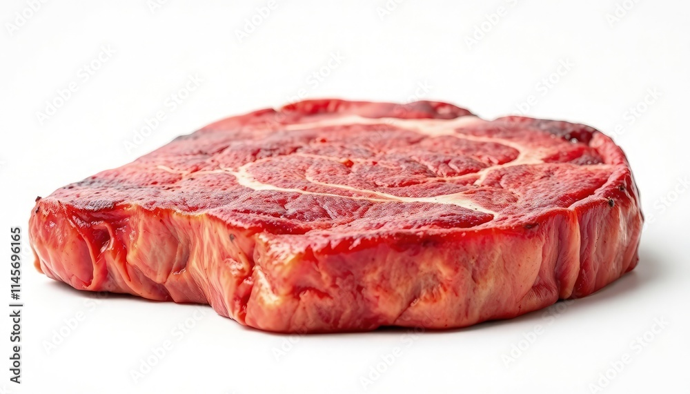 raw beef steak isolated on white background raw beef steak isolated on white background