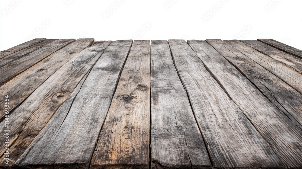A close-up view of weathered wooden planks, ideal for backgrounds or textures. A close-up view of weathered wooden planks, ideal for backgrounds or textures.
