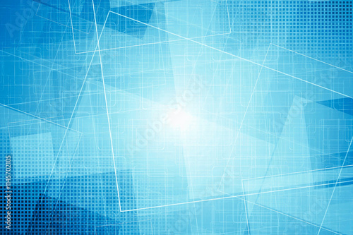 Abstract Blue Background Texture Pattern Design Modern Gradient Digital Wallpaper Artistic Geometric Wave Web Light