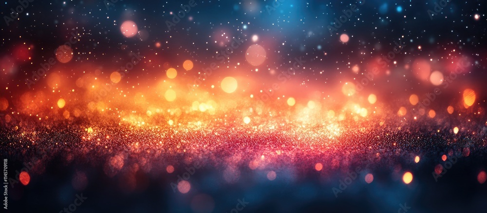 Festive Bokeh Light Background with Colorful Sparkles and Glowing Particles for Celebrations and Events Festive Bokeh Light Background with Colorful Sparkles and Glowing Particles for Celebrations and Events