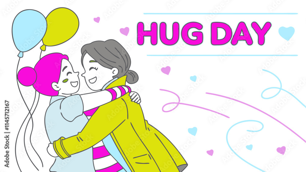 happy hug day vector happy hug day vector