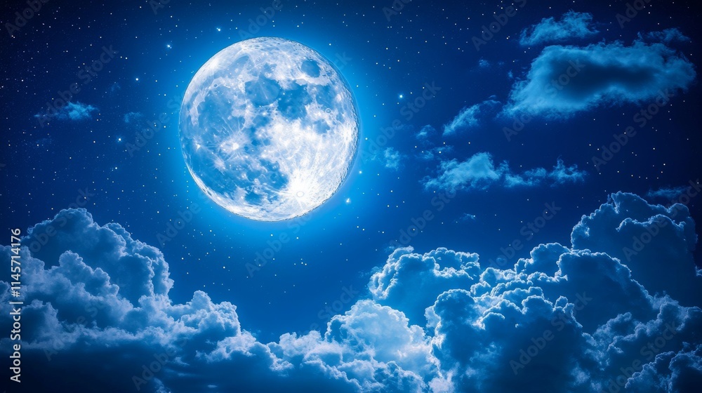 moon and clouds in the night moon and clouds in the night