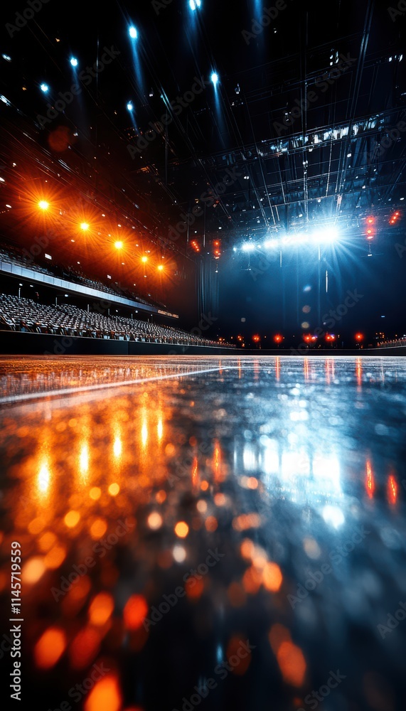 Fototapeta premium Stage Ready for Spectacle