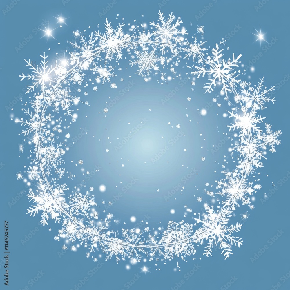 Frame Christmas background with copy space Frame Christmas background with copy space