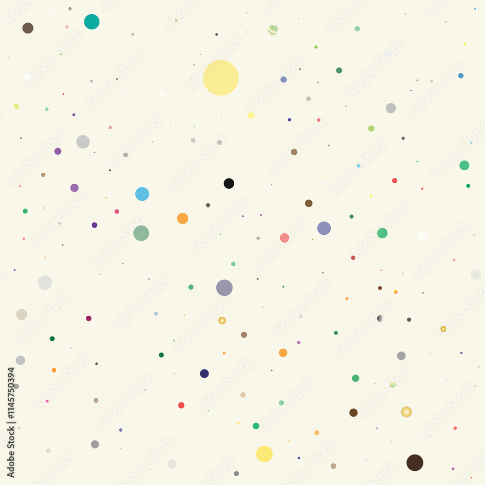 Full color confetti dot magical holiday frame Full color confetti dot magical holiday frame