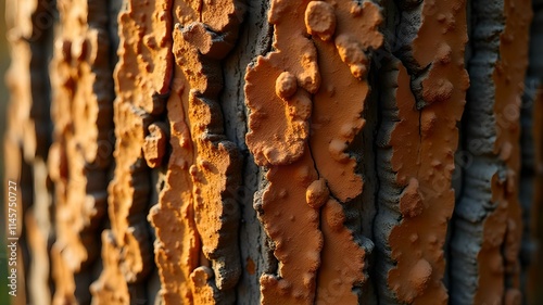 Annual fibers of a tree trunk, wood texture