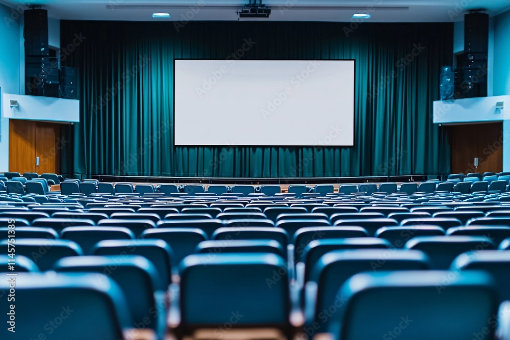 Fototapeta premium Empty Auditorium - Waiting for the Show