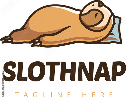sleeping sloth logo