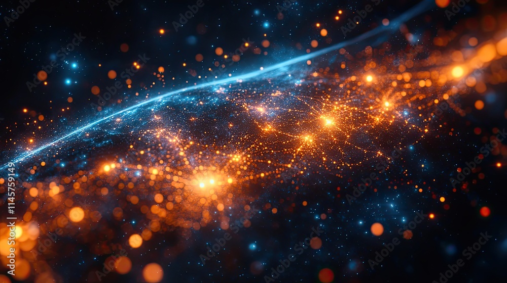 Global internet network with abstract connections represents future technology and cybersecurity. Global internet network with abstract connections represents future technology and cybersecurity.