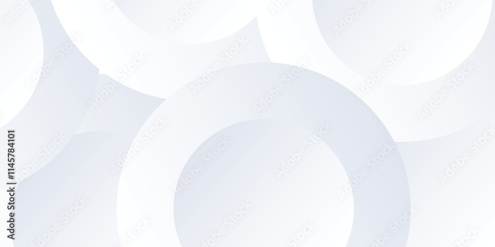 Abstract white background with white circle art Abstract white background with white circle art