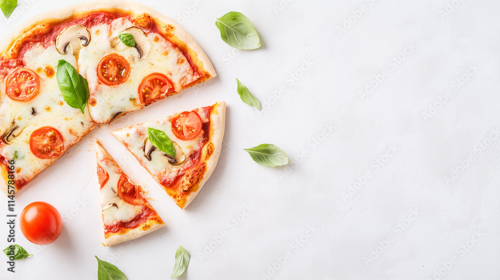 Hawaiian Pizza lifted slice Hawaiian Pizza lifted slice