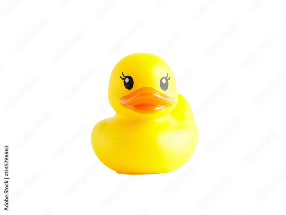 Yellow Rubber Duck with Eyelashes Yellow Rubber Duck with Eyelashes