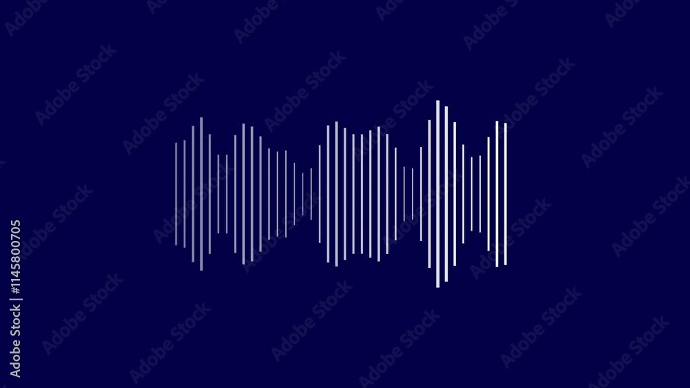 An audio wave icon features dynamic, undulating bars that represent sound frequencies. With sharp, clean lines and varying heights, it creates a sense of movement, energy, and rhythmic flow in vibrant An audio wave icon features dynamic, undulating bars that represent sound frequencies. With sharp, clean lines and varying heights, it creates a sense of movement, energy, and rhythmic flow in vibrant