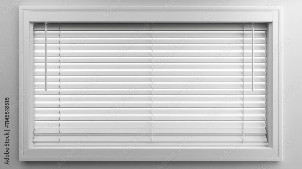 Window venetian blinds, jalousie curtains isolated on transparent background. Vector realistic set of white plastic louver shades for house or office interior Window venetian blinds, jalousie curtains isolated on transparent background. Vector realistic set of white plastic louver shades for house or office interior