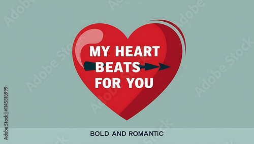 My Heart Beats Boldly For You photo