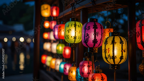 Wallpaper Mural Closeup colorful international lanterns hoi an vietnam
 Torontodigital.ca