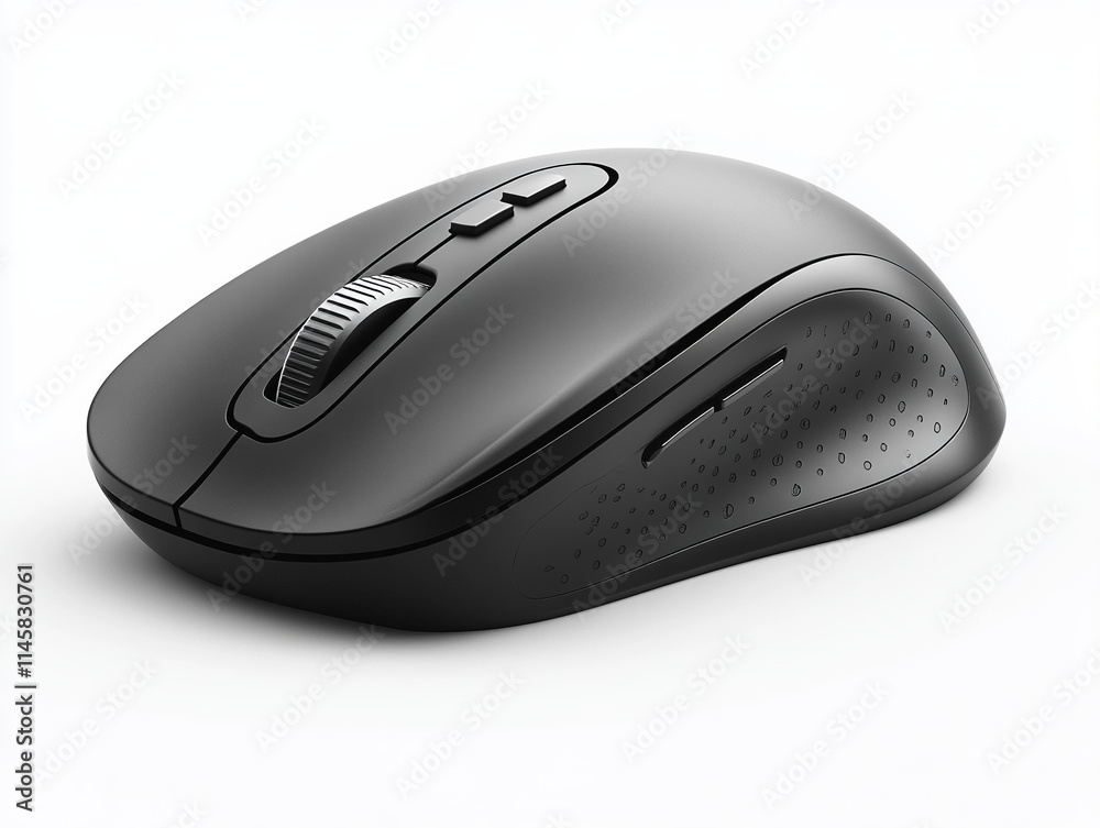 Computer mouse on a clear white background for clear visual reference and design use Computer mouse on a clear white background for clear visual reference and design use