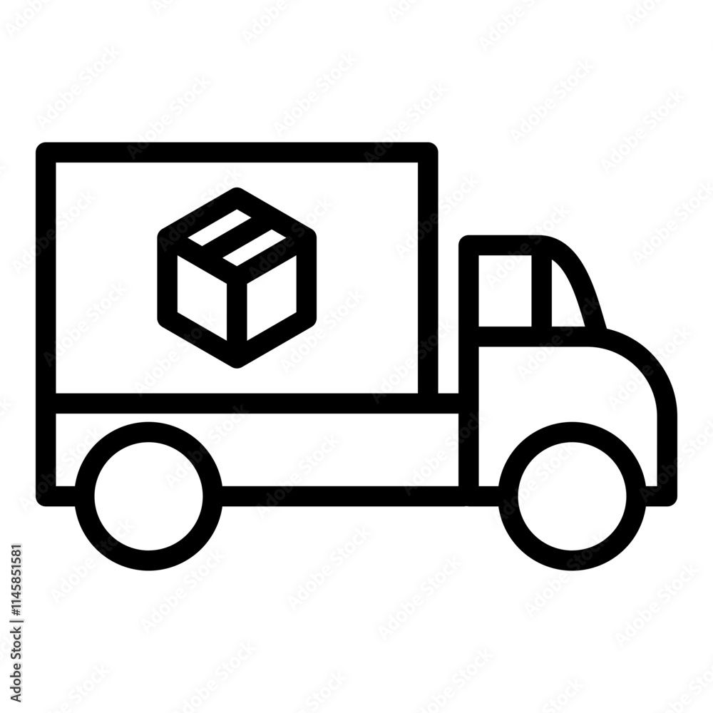 Fototapeta premium Logistic Icon