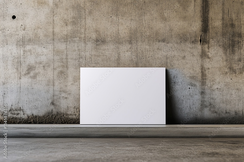 A clean and professional mockup of a single business card placed in the center. Ideal for showcasing personal or corporate branding designs, perfect for business cards for professionals
