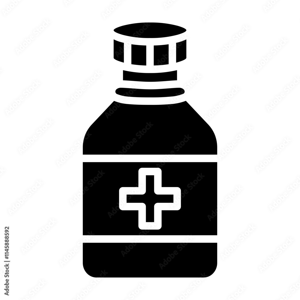 Medical Bottle Icon Medical Bottle Icon