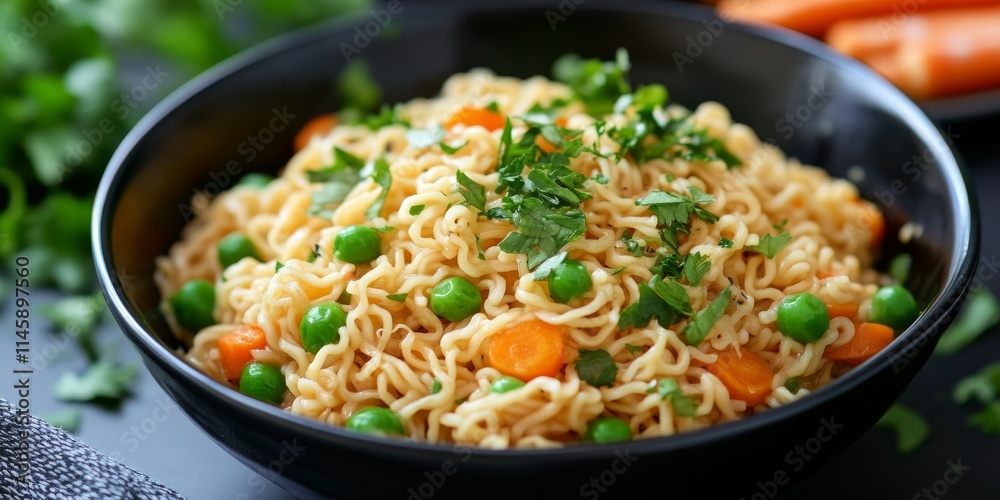 Quick homemade ramen noodles featuring vibrant carrots and peas, perfect for a speedy meal. Enjoy this delicious and simple recipe for quick ramen noodles any time. Quick homemade ramen noodles featuring vibrant carrots and peas, perfect for a speedy meal. Enjoy this delicious and simple recipe for quick ramen noodles any time.