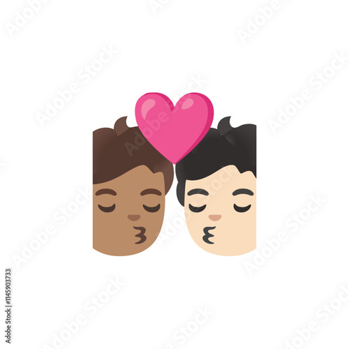 Kissing Couple Emoji