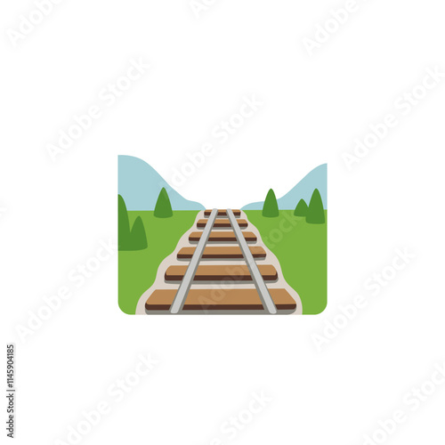 Railway Track Emoji